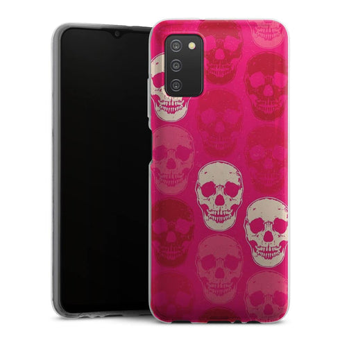Coque pour Samsung A03S original Skull Rose