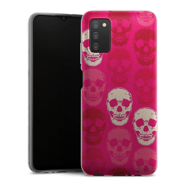 Coque pour Samsung A03S original Skull Rose