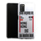 Coque Samsung A03S originale Billet d'avion Hong Kong