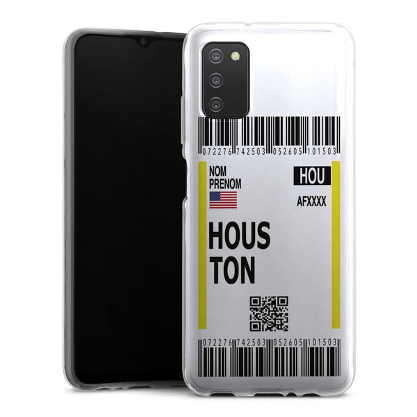 Coque Samsung Galaxy A03S Billet d'avion Houston