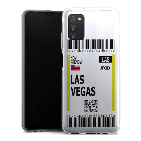 Coque Samsung Galaxy A03S Billet d'avion Las Vegas