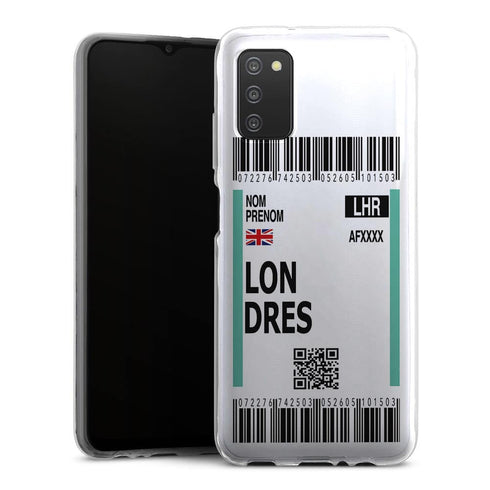 Coque Samsung Galaxy A03S Billet d'avion London