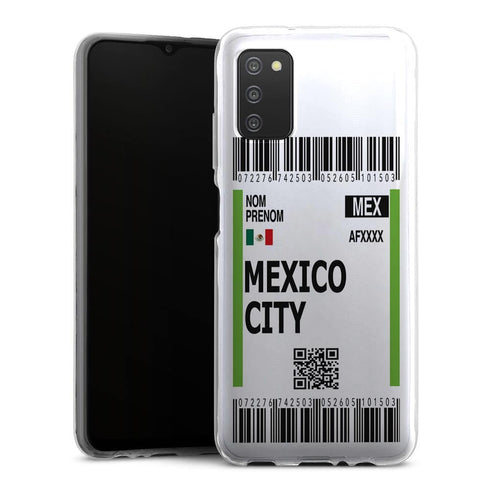 Coque Samsung Galaxy A03S Billet d'avion Mexico