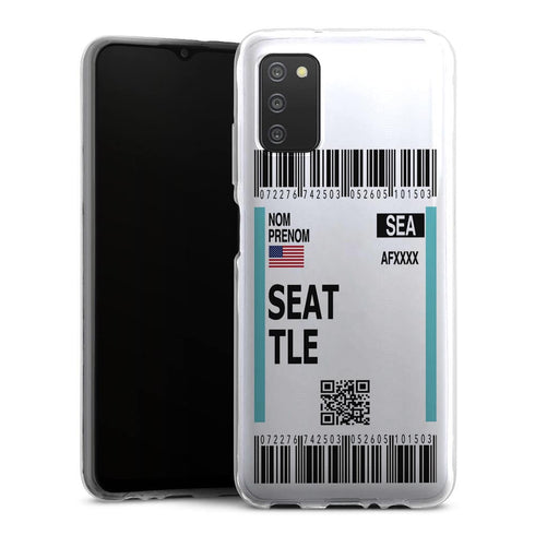 Coque Samsung Galaxy A03S Billet d'avion Seattle