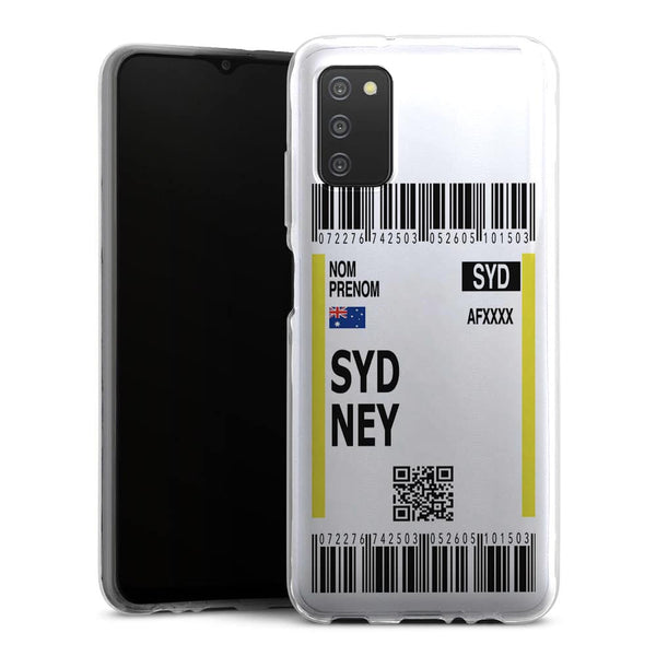 Coque Samsung Galaxy A03S Billet d'avion Sydney