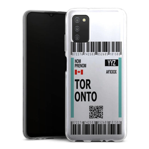 Coque Samsung Galaxy A03S Billet d'avion Toronto