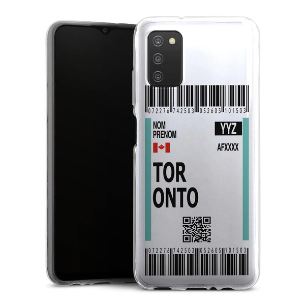 Coque Samsung Galaxy A03S Billet d'avion Toronto