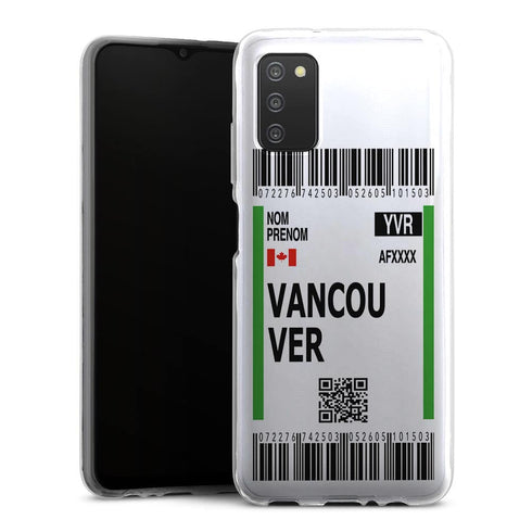 Coque Samsung Galaxy A03S Billet d'avion Vancouver