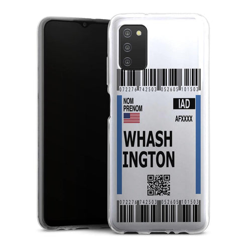 Coque Samsung Galaxy A03S Billet d'avion Washington