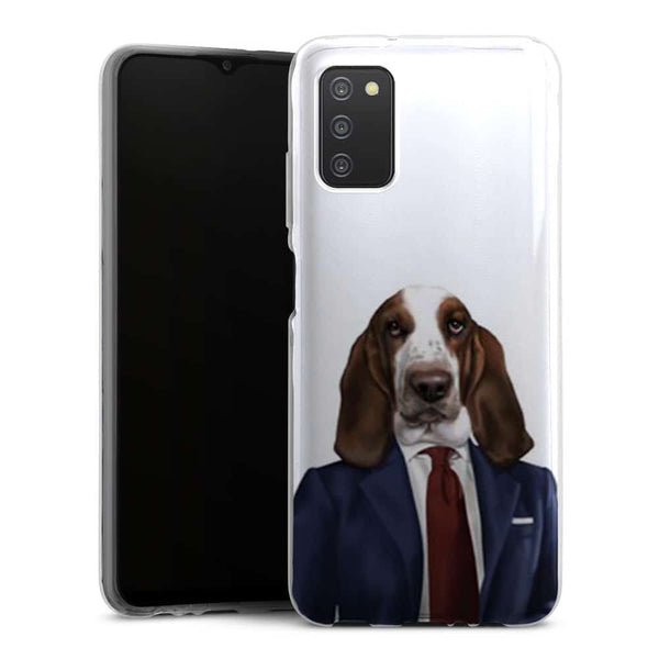 Coque Samsung Galaxy A03S Teckel Business
