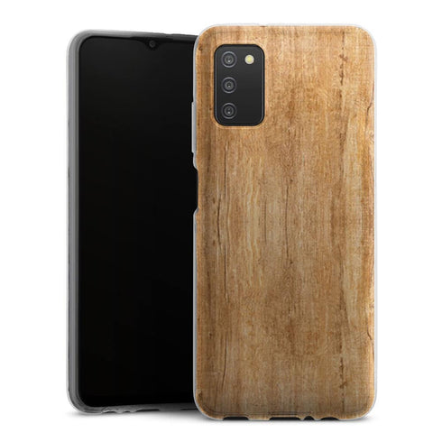 Coque Samsung A03S Texture Bois