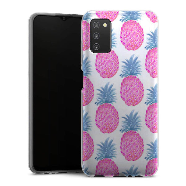 Coque Samsung A03S Watercolor Ananas