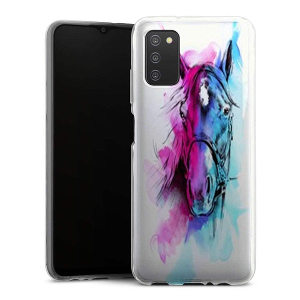 Coque Samsung Galaxy A03S Watercolor Horse