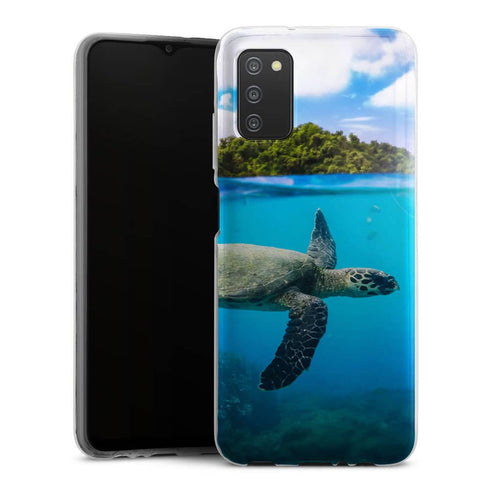 Coque Samsung Galaxy A03S Watercolor Tropical