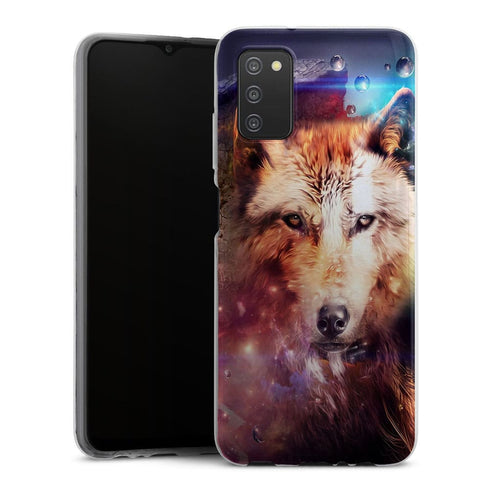 Coque Samsung Galaxy A03S Wolf Imagine
