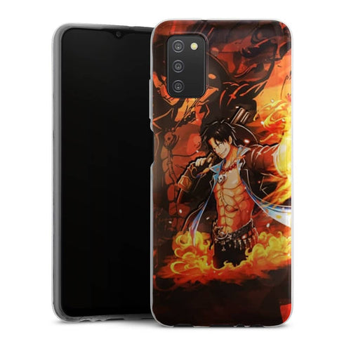 Coque Samsung Galaxy A03S Ace Fire Portgas