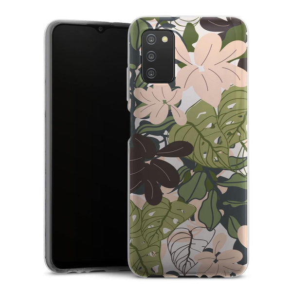 Coque Samsung Galaxy A03S Bohemian Tropical Foliage