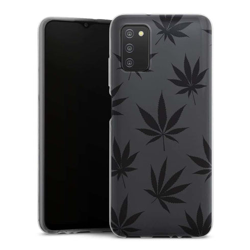 Coque Samsung A03S Canabis Leaf Pattern