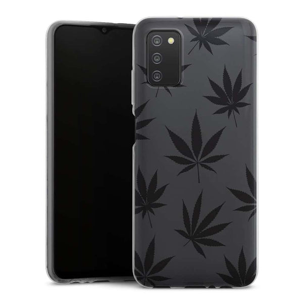 Coque Samsung A03S Canabis Leaf Pattern