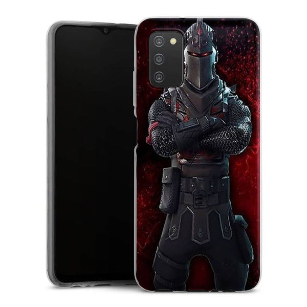 Coque Telephone Samsung Galaxy A03S Chevalier noir Fortnite