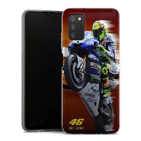 Coque Telephone Samsung A03S originale Fan de yamaha en feu vr46 doctors