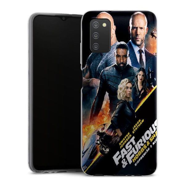 Coque Telephone Samsung Galaxy A03S originale Fast and furious hobbs and shaw