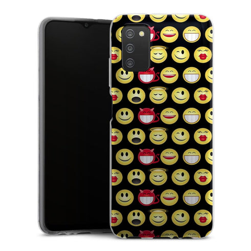 Coque Samsung A03S Funny smileys