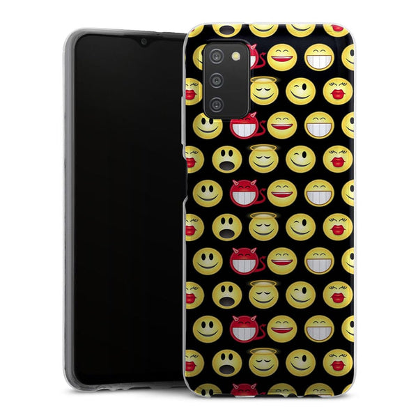 Coque Samsung A03S Funny smileys