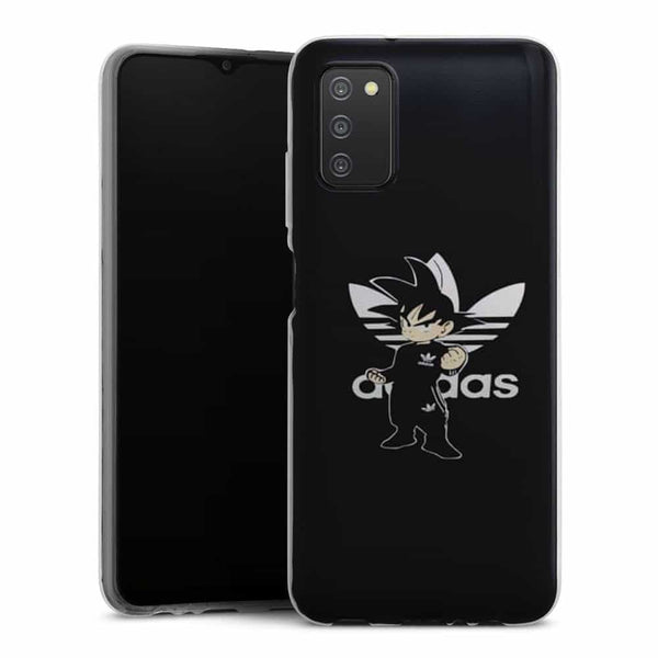 Coque Samsung Galaxy A03S Goku Bad guy Adidas Jogging