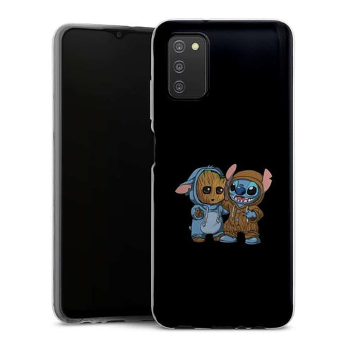 Coque Samsung Galaxy A03S Groot x stitch