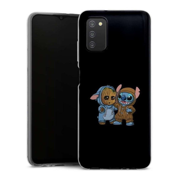 Coque Samsung Galaxy A03S Groot x stitch