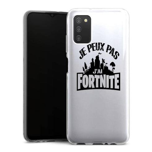 Coque smartphone Samsung A03S I Can't I Have Fortnite