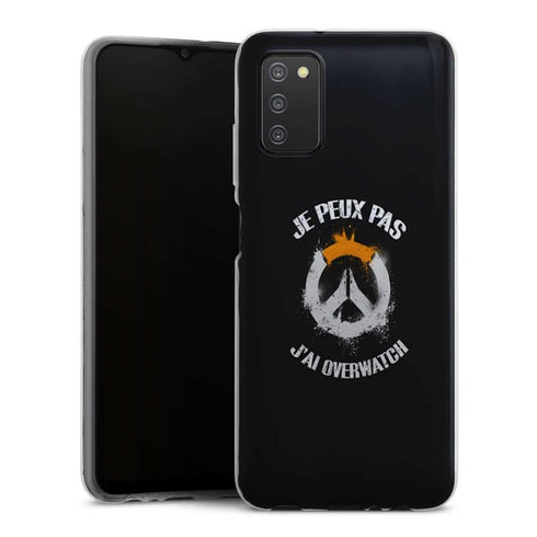 Coque Telephone Samsung Galaxy A03S Je peux pas j'ai Overwatch