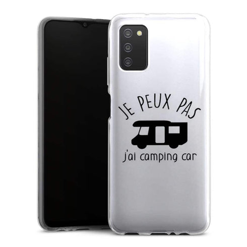 Coque Samsung A03S Je peux pas j'ai camping car