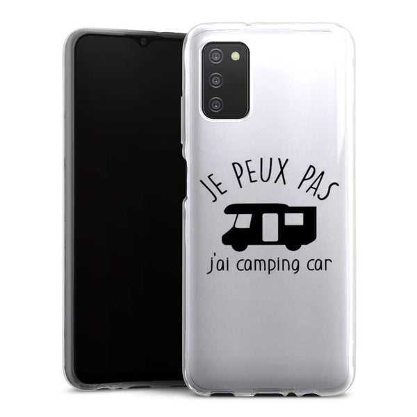 Coque Samsung A03S Je peux pas j'ai camping car