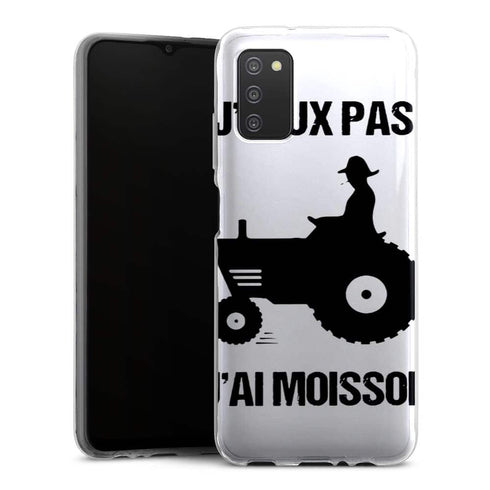 Coque Samsung Galaxy A03S Je peux pas j'ai Moisson