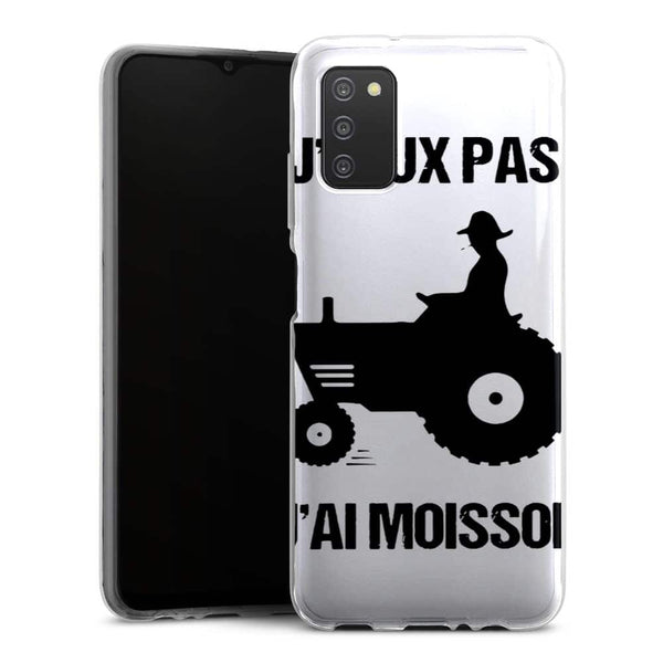 Coque Samsung Galaxy A03S Je peux pas j'ai Moisson