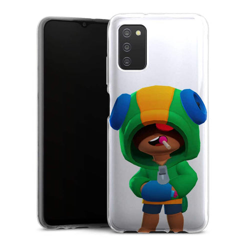 Coque pour Samsung Galaxy A03S Leon best brawler chupa