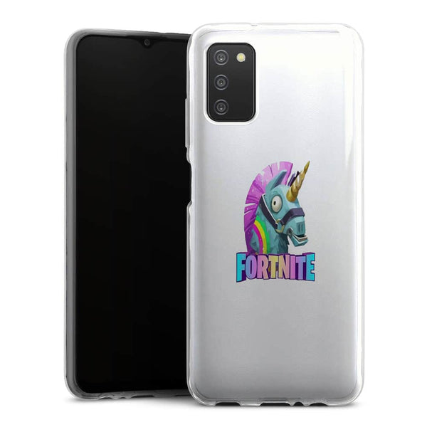 Coque Telephone Samsung Galaxy A03S Licorne Fortnite