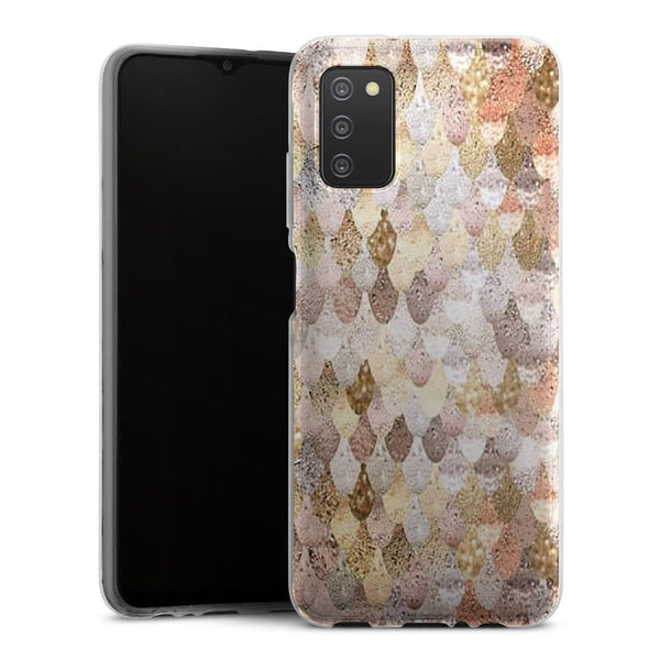 Coque Samsung Galaxy A03S Mermaid Gold