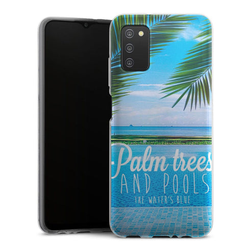 Coque Samsung Galaxy A03S Palm Trees