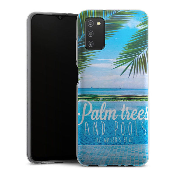 Coque Samsung Galaxy A03S Palm Trees