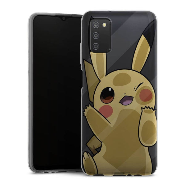 Coque Samsung A03S Pikachu Lock Screen