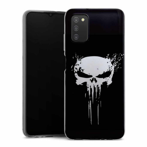 Coque téléphone Samsung A03S Punisher Skull