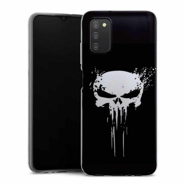 Coque téléphone Samsung A03S Punisher Skull
