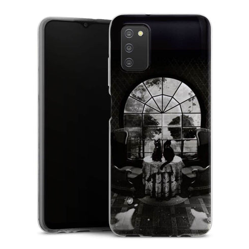 Coque télephone Samsung A03S Room Skull