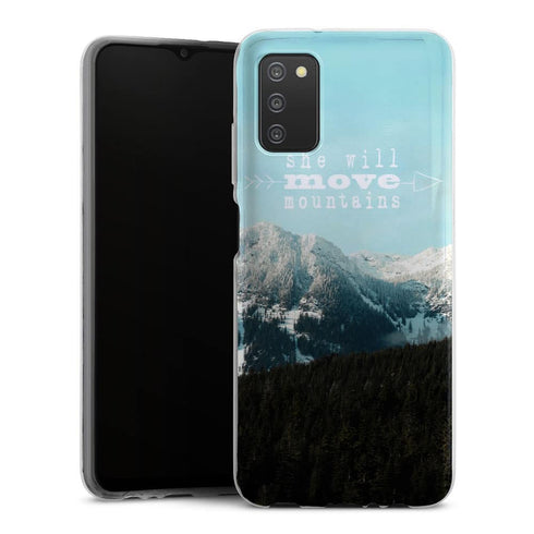 Coque Samsung Galaxy A03S She Will Move Mountains