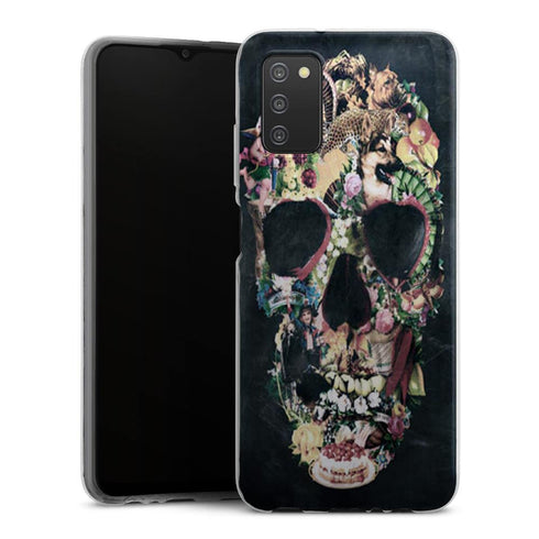 Coque Samsung A03S Skull Vintage