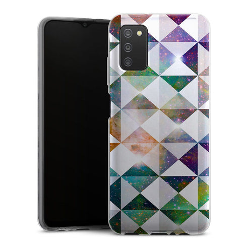 Coque Samsung A03S Space Diamonds abstract