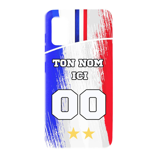 Coque Foot Equipe de France pour Samsung A41 à personnaliser